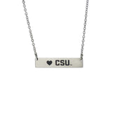 Fan Frenzy Gifts Colorado State Rams Officially Licensed Bar Necklace